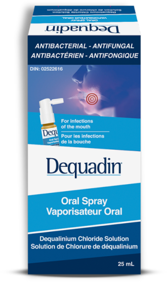 <span>Dequadin<sup>MD</sup></span><br /> Vaporisateur oral 